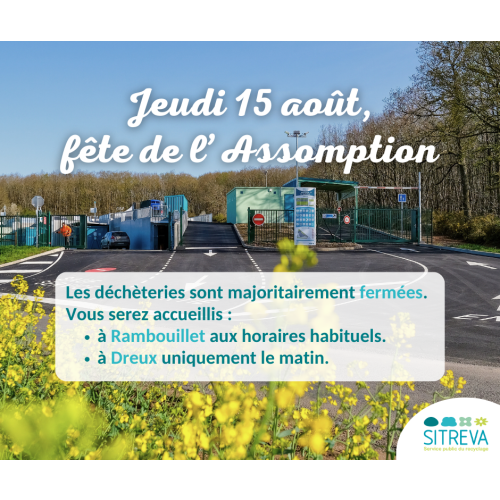 Déchèteries SITREVA