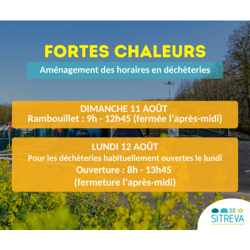 Déchèteries SITREVA