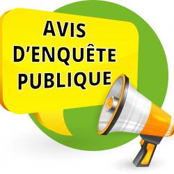 Avis d'enquête publique