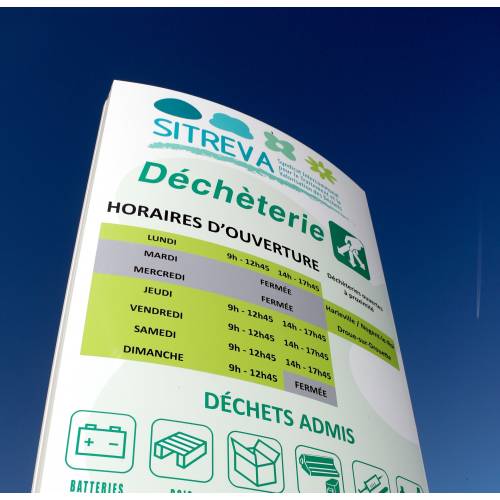 Déchèteries SITREVA